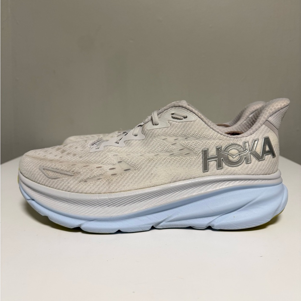 Hoka Clifton 9 1127896 NCIW Nimbus Cloud Running Shoes Sneakers Womens US 11 B